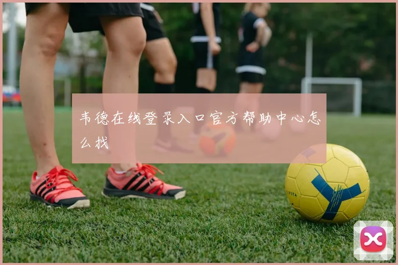 韦德在线登录入口官方帮助中心怎么找